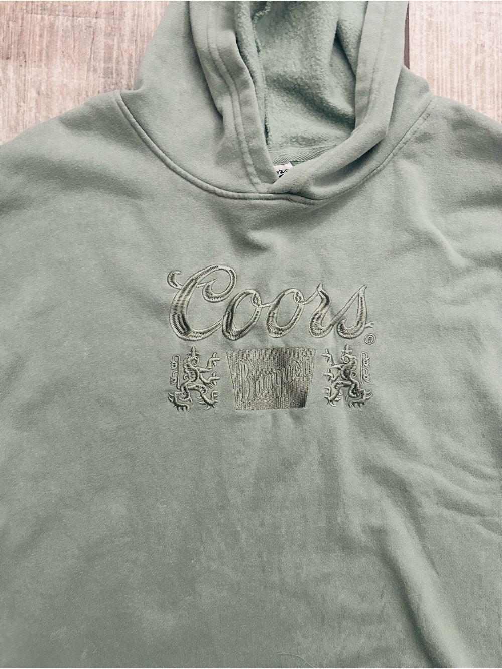 Coors XL Hoodie Golden, Colorado Scene NWT